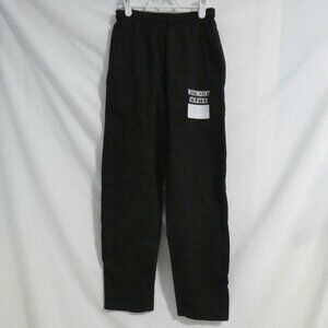 KING FASHIONS | small | Westmount Athletics Black Sweatpants | Made In Canada